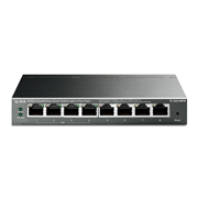 TPLINK-106 | Switch PoE+ Gigabit Easy Smart de 8 puertos con 4 PoE+