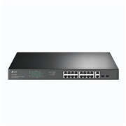 TPLINK-107 | Switch PoE+ Gigabit de 16 puertos y 2 combo SFP