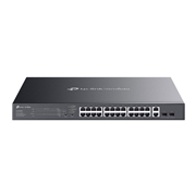 TPLINK-133 | Switch Gigabit Easy Managed de 28 puertos con 24 PoE+ y 2 SFP