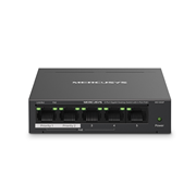 TPLINK-201 | Switch Gigabit de 5 portas Mercusys com 4 portas PoE+