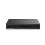 TPLINK-203 | Mercusys 10-port Fast Ethernet Switch with 8 PoE+ ports