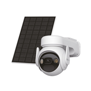 VESTA-463 | Dôme IP 3MP WiFi avec PAN/TILT et panneau solaire