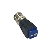 VESTA-493 | Connettore BNC maschio VESTA con terminale a vite per impianti CCTV