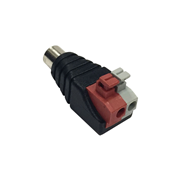 VESTA-500 | Conector de alimentación DC hembra VESTA con terminal de inserción para instalaciones CCTV