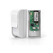 VESTA-TXI-RDAM-X5 | Detector PIR de cortina OPTEX TXI para exterior con microondas, antimasking y transmisor vía radio VESTA F1