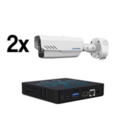 VIM-DUAL-HYUNDAI | Kit de Vaelsys dual compuesto por: 1x servidor de vídeo para instalaciones básicas SAM-4485, 2x cámaras bullet térmica + visible Thermal-Line HYU-555.