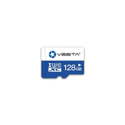 VSD-128 | VESTA High-Endurance 128GB UHS-I microSDXC card for video surveillance