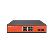 WITEK-0074 | Switch PoE gestionado en la nube de 8 puertos Gigabit