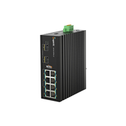 WITEK-0107 | Switch PoE 8 PoE+ Gigabit L2 controlável 8 PoE+ + 2 SFP 2.5G