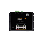 WITEK-0120 | Switch PoE industriale gestito a 8 porte Gigabit PoE Cloud