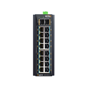 WITEK-0139 | Comutador PoE gerível 16 PoE+ Gigabit L2 + 2 SFP 2,5G