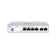 WITEK-0141 | 4-port PoE cloud managed switch