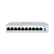 WITEK-0142 | 8-port cloud-managed PoE switch