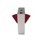 ZK-220 | ZKTeco flap barrier for an access lane with RFID system and fingerprint recognition