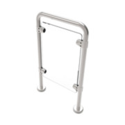ZK-225 | Stainless steel handrails to limit access in entrances with access furniture