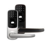 CONAC-720 | Sistema autónomo de apertura de puerta con cerradura inteligente ANVIZ. Identificación por huellas dactilares y código. Teclado táctil con sistema anti-peep. Hasta 95 huellas y 95 códigos. Autónoma, se alimenta con 3 pilas AA. Funciones extra de seguridad.