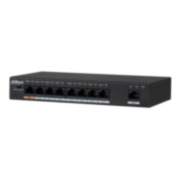 DAHUA-1049-RE | Switch, non manageable (L2) de 8 ports PoE/PoE+/Hi-PoE 10/100 + 1 port Uplink 10/100