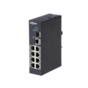 DAHUA-1417 | Switch industriel (L2) non manageable de 8 ports Fast Ethernet + 1 port Gigabit + 1 port 1000Base-X