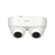 DAHUA-1612 | Domo HDCVI StarLight de doble lente con Smart IR de 30 m para exterior