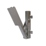 OPTEX-104 | Soporte de acero inoxidable ajustable en ángulo para instalar los detectores Redscan en postes