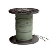 OPTEX-110 | Rollo de 210 metros de cable de detección pre-terminado para cubrir un bucle de 100 metros. Conectores ST pre-ajustados. Lazos de nylon resistentes a los rayos UV y filtros.
