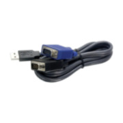 SAM-3507 | Câble KVM USB/VGA de 1,8 mètres