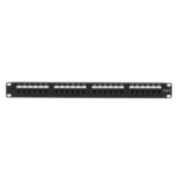 SAM-4230 | Patch panel of 24 ports UTP/RJ45 on rack format