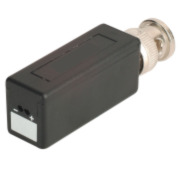 SAM-579 | Émetteurs-récepteurs passif de vidéo par paires torsadées connecteur BNC mâle terminal insertion de câble