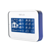VISONIC-10 | Teclado numérico vía radio bidireccional PowerG con pantalla táctil y lector de proximidad.
