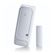 VISONIC-13 | Contacto magnético vía radio PowerG para puerta/ventana con entrada cableada.