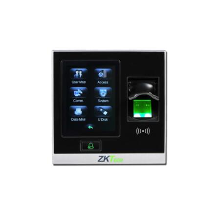 ZK-1|Terminal biometrico per il Controllo di accessi e Presenza con lettore di schede EM 125KHz e schermo touch di 2,8" incor