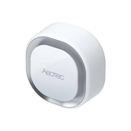 AEOTEC-001 | Timbre Aeotec DoorBell 6. Timbre de puerta Z-Wave. Alertas visuales y sonoras. Pequeño, discreto y estético. Actualización del firmware de OTA. Soporta el marco de seguridad S2. Detección de batería baja. Soporta hasta 3 botones. Múltiples sonidos integrados, hasta 30. Volumen ajustable. Fácil de instalar y usar