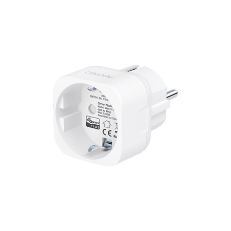 AEOTEC-002 | Interruttore intelligente Aeotec Smart Switch 7. Consente di controllare l'illuminazione o qualsiasi altro dispositivo tramite i controlli Z-Wave. La presa intelligente più piccola e sicura. Certificato da SGS, una società di certificazione con sede in Svizzera. Installazione in 5 secondi. Integra SmartStart 3 livelli di sicurezza wireless; Chiavi di rete univoche, crittografia AES a 128 bit e scambio di chiavi ECDH. Protezione da sovratensione integrata. Protegge da sovratensioni / picchi fino a 2.000 volt. Progettato secondo gli standard CE EN60950 e EN301489. Protezione da sovracorrente incorporata fino a 10 ampere. Compatibile con tutti i pannelli VESTA (Z-Wave)