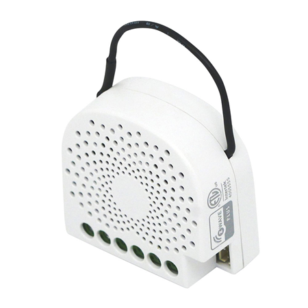 AEOTEC-008 | Aeotec Nano Switch all/nothing or on/off micro switch module with consumption measurement. Allows you to control electrical sockets or wall switches remotely via a Z-Wave controller. Compatible with all Z-Wave and Z-Wave Plus controllers. Compatible with switches and sockets. Compatible with all VESTA panels (Z-Wave). Allows appliances such as air conditioners and leaky refrigerators to be automatically turned off when they malfunction. Automatic switch type detection. Intelligent and automatic lighting by adding a motion detector. Turn off all lights automatically when you leave your home. Quick to install and easy to wire. Installs behind an existing switch. Protected against overloads and surges. Metering function for instantaneous and cumulative consumption.
2 configurable inputs for circuit breakers