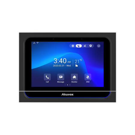 AKUVOX-39|7" WiFi / Bluetooth indoor monitor