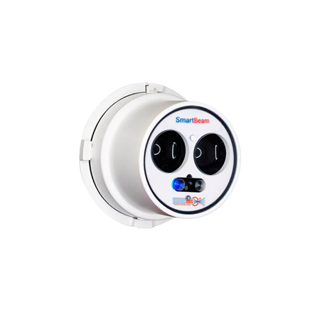 COFEM-122|Barrera óptica de humo lineal motorizada COFEM DLRCM de 5 a 60 metros con reflector