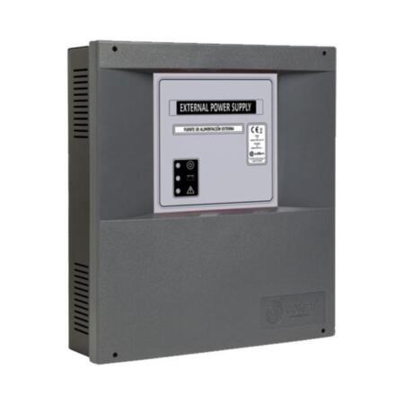 COFEM-21 | Fuente de alimentación externa Zafir de 65W con cargador de baterías incorporado. Certificada EN54-4.