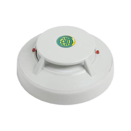 COFEM-27 | Detector termovelocimétrico convencional para detección de incendios. Activación 55°C. Doble LED de alarma. EN54-4 Clase A2R.