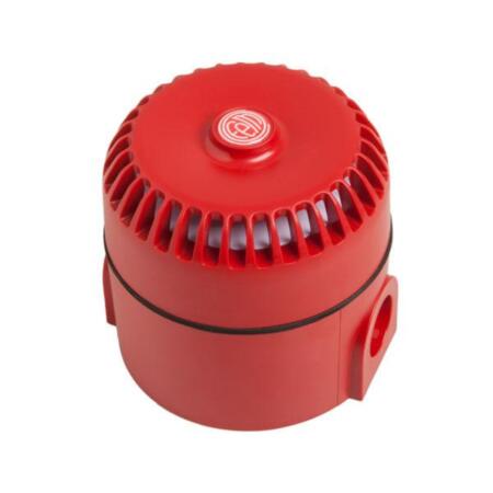 COFEM-34 | Sirena de alarma bitonal de interior y exterior con zócalo alto. IP65.