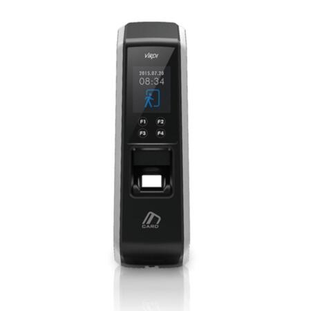 CONAC-811|Lecteur biométrique ViRDI pour le contrôle d'accès et la présence avec lecteur de carte MIFARE 13,56 MHz et écran tactil
