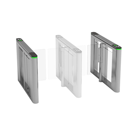 CONAC-875|Side hinged glass door for 750 mm passageway