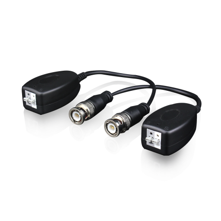 CTD-627 | Passive transceivers of 1 channel HDCV/HDTVI/AHD/CVBS. 2 unit blister. 500 m passive to passive. 650 m passive to active (CTD-494N).
