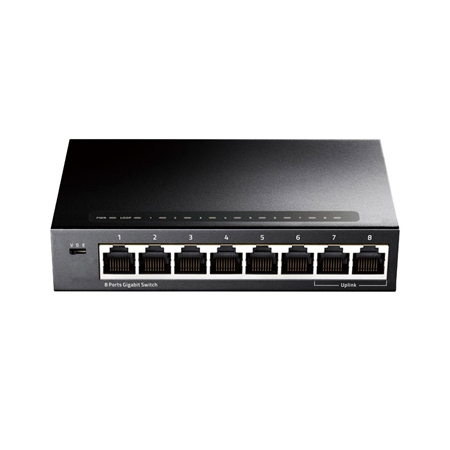 CUDY-16|Switch Gigabit Ethernet a 8 porte