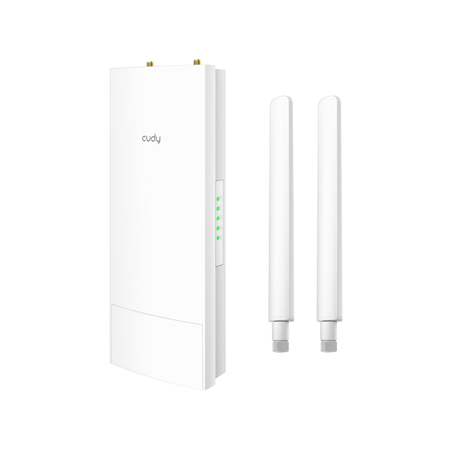 Cudy AC1200 Outdoor WiFi Access Point – IP65 Waterproof, Dual-Band, PoE Powered, Wall/Pole Mount | Long Range For Gardens, Farms
