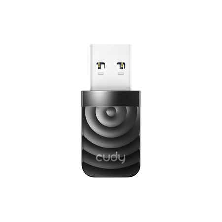 CUDY-43|Mini adaptador USB inalámbrico de doble banda