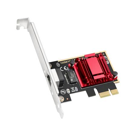 CUDY-47|Adaptador de red PCI Express de 2,5 Gbps
