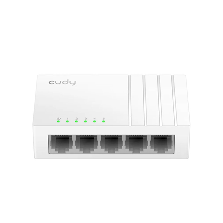 CUDY-78|Switch de escritorio de 5 puertos 10/100 Mbps