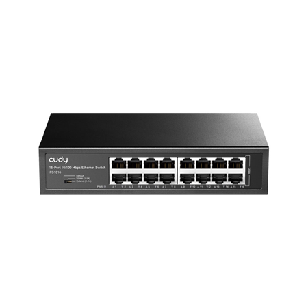 CUDY-81|Switch Fast Ethernet a 16 porte