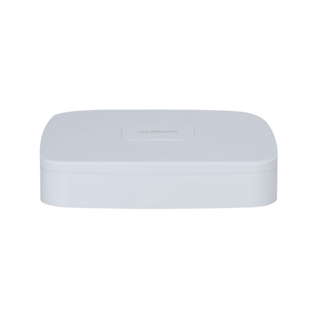 DAHUA-1241N-FO | NVR IP Dahua de 4 canales 12MP. Formato Smart H.265+/Smart H.264+. 80/60Mbps de entrada/salida. Salidas HDMI y VGA simultáneas. Compatible con cámaras con protección perimetral SMD Plus. Capacidad de 1 HDD SATA. 1 RJ45 Fast Ethernet. 2 USB 2.0. 48V CC, 4 PoE
