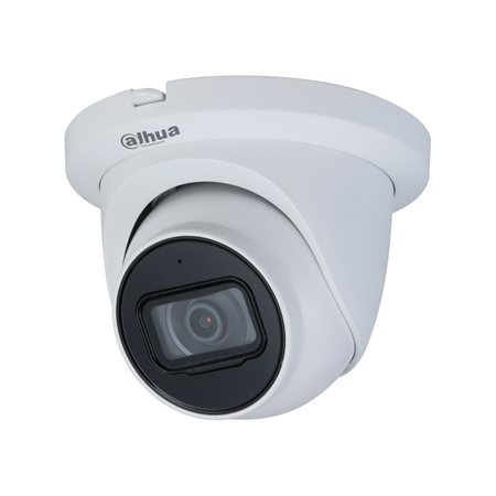 DAHUA-1403N | Dome 4 in 1 Dahua StarLight. 2MP@25ips. 4-in-1 output switchable by DIP. ICR, 0.001 lux, Smart IR 60m. Fixed optics 2.8 mm. WDR 130dB, 3D-NR. Includes microphone. IP67, 3AXIS